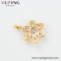 34010 xuping fashion 18k gold plated jewelry zircon pendent Guangzhou factory for women